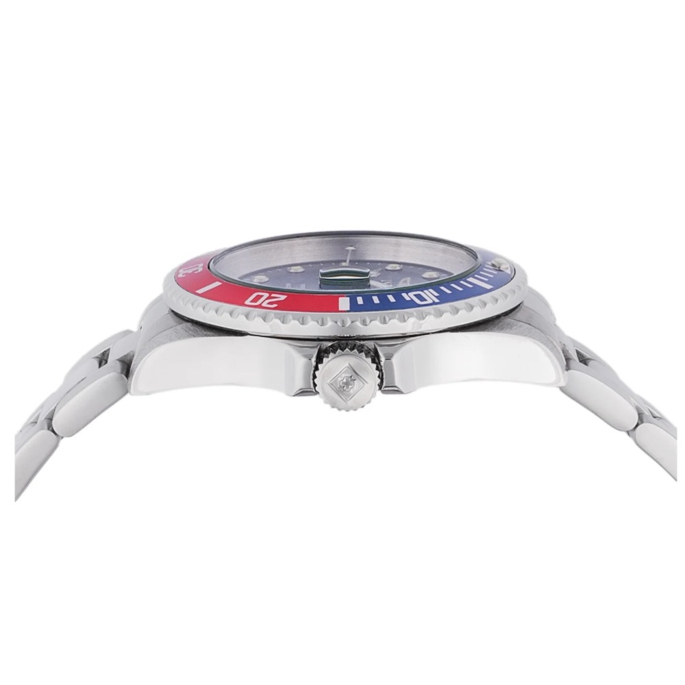 Invicta Silver and Blue Dive Watch - Picture 2 of 9